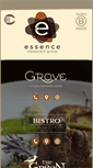 Mobile Screenshot of essencerestaurants.com